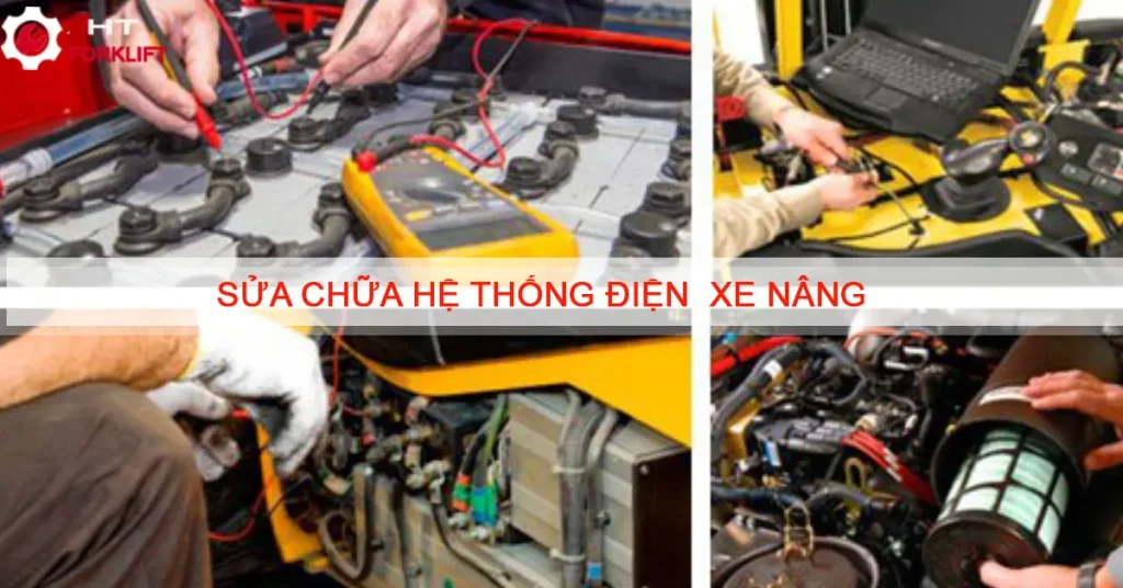 Sửa hệ thống điện xe nâng Sửa hệ thống điện xe nâng