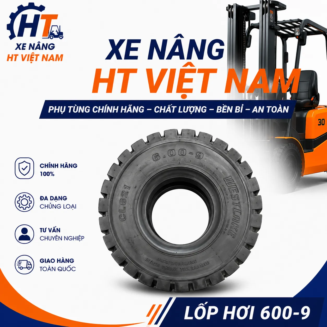 Lốp hơi 600-9