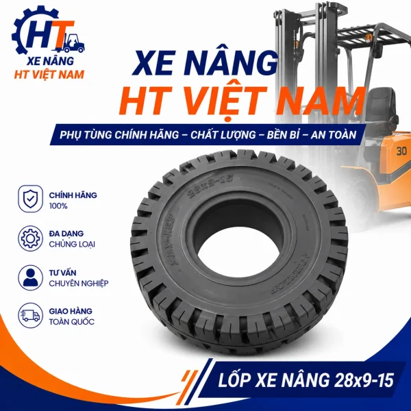 Lốp xe nâng 28x9-15