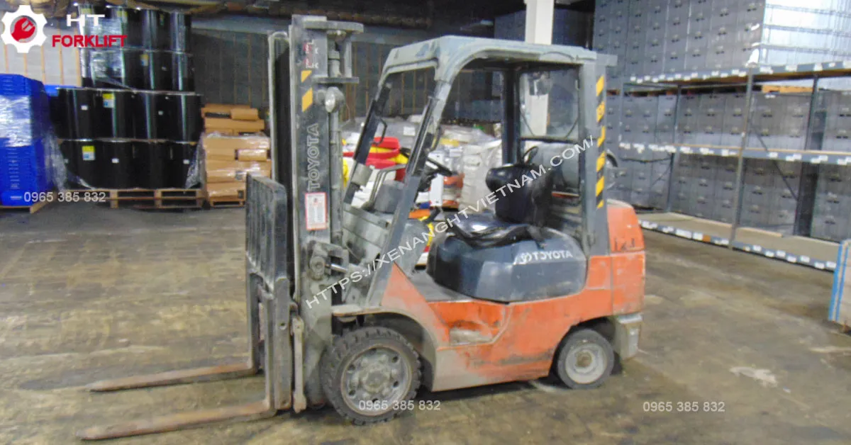 Sửa xe nâng dầu tại Đà Nẵng & Quảng Nam Sửa xe nâng hãng TOYOTA