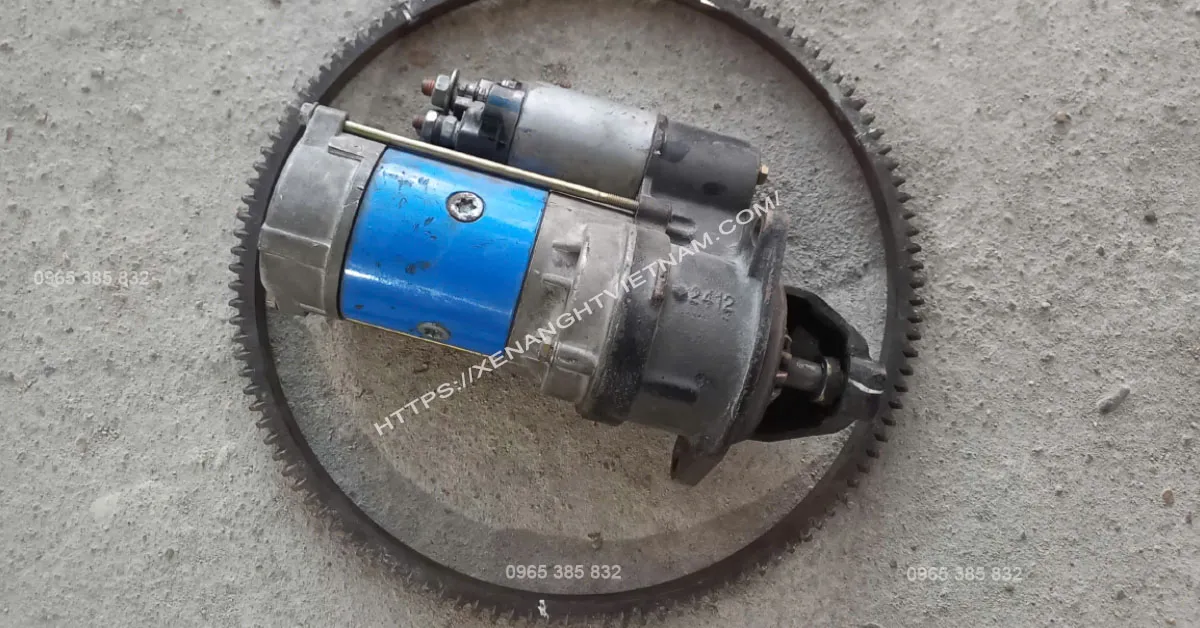 2 nguyên nhân chính làm đề xe nâng khó nổ và cách khắc phục Đề và nhông đề