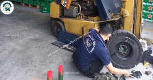 Bảo dưỡng phanh xe nâng