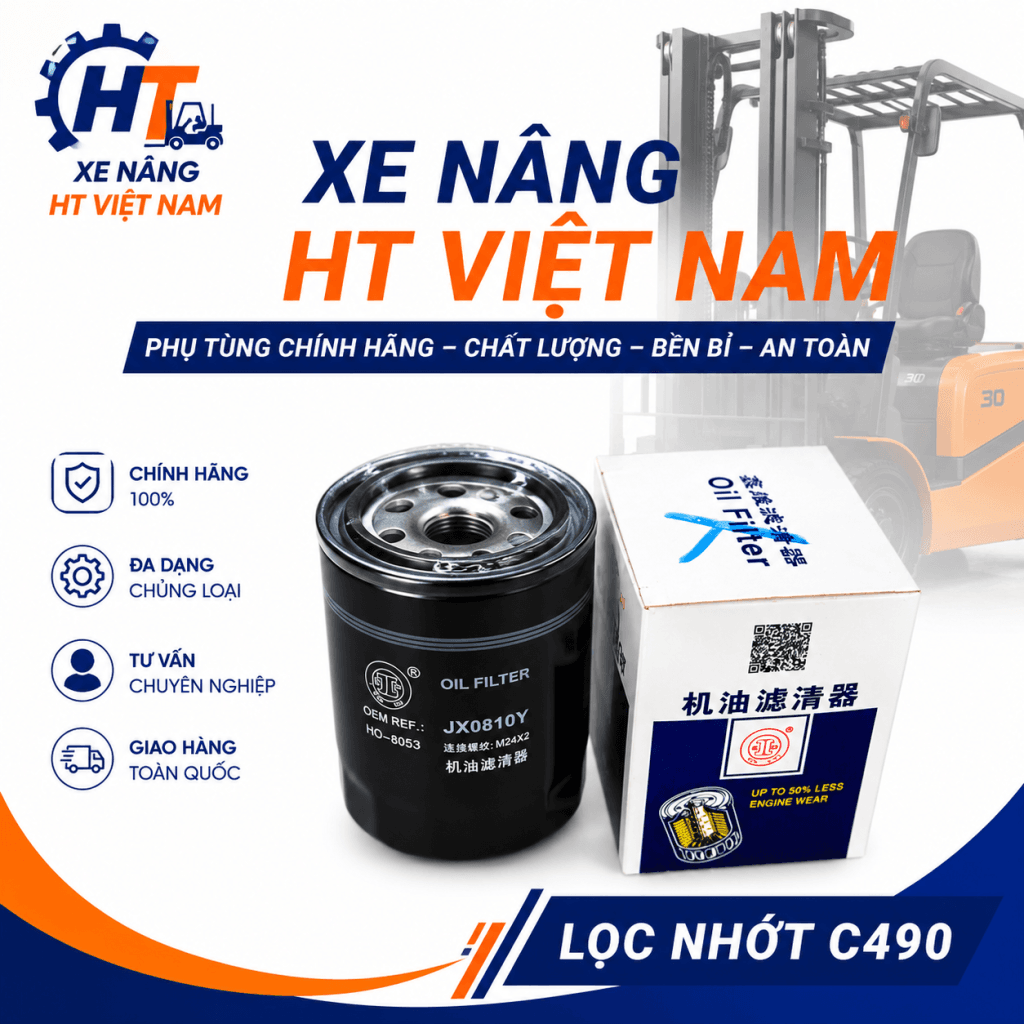 Lọc nhớt C490