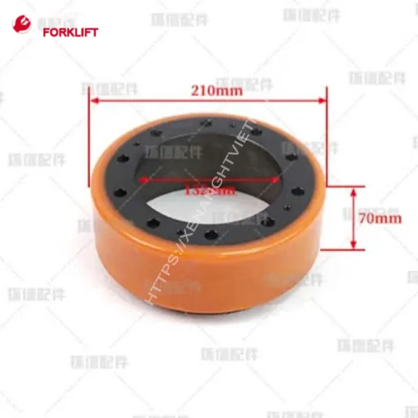 Bánh lái xe nâng điện 210x70