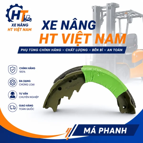 Má phanh xe nâng