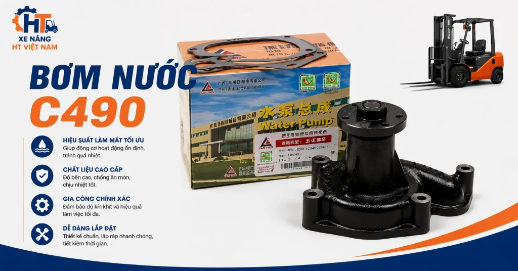 Bơm nước động cơ trung quốc